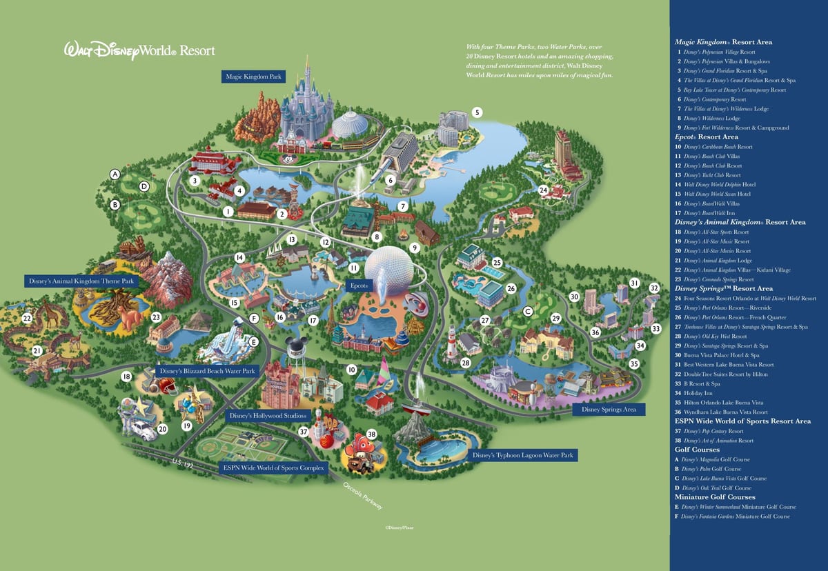 карта wdw посматраном
